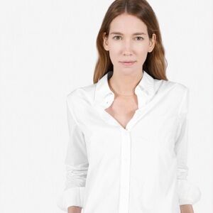 Everlane Relaxed Poplin Shirt - White
